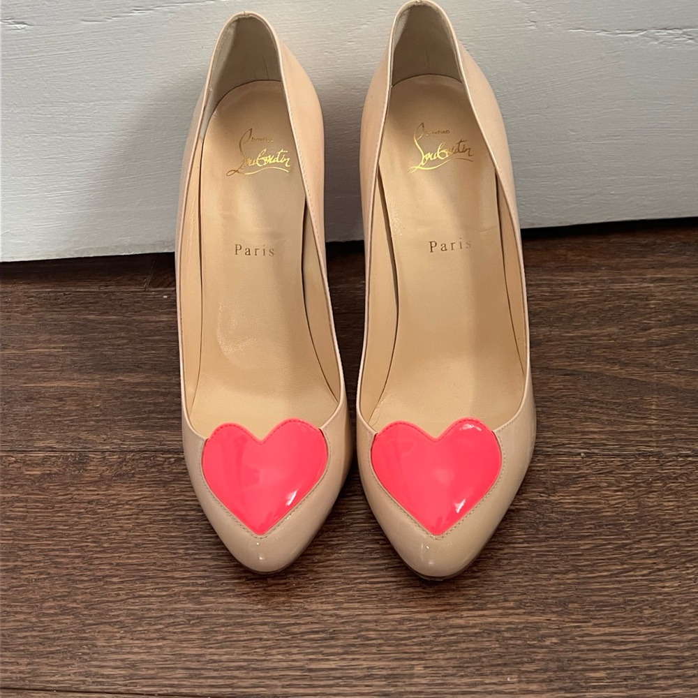 Louboutin patent leather heels